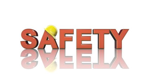 Work safety title health and safety (WHS (HSE) (OSH) welfare in the workplace