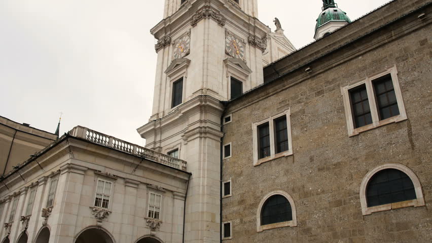 Exterior Dome View of Salzburg Cathedral