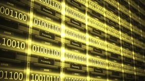 Yellow Modern network processing commands on a server - V3 - Powered by Shutterstock - Get 15% off with code: PIKWIZARD15