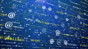 Man using a digital tablet with holographic app icons flying from it. Futuristic technology. Blue. Locked. Office background. More color options in my portfolio. - Powered by Shutterstock - Get 15% off with code: PIKWIZARD15