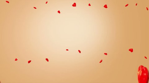 Big Bold, Gold Love is a stock motion graphics video that consists of awesome footage of big, bold, and gold text spelling out LOVE. Flying hearts in various sizes hover around the text. 