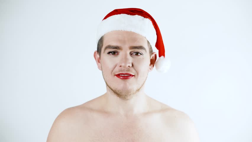 gay santa hat