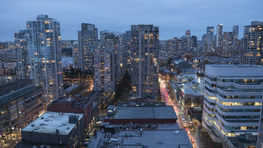 VANCOUVER CANADA CONDOS TIME-LAPSE 