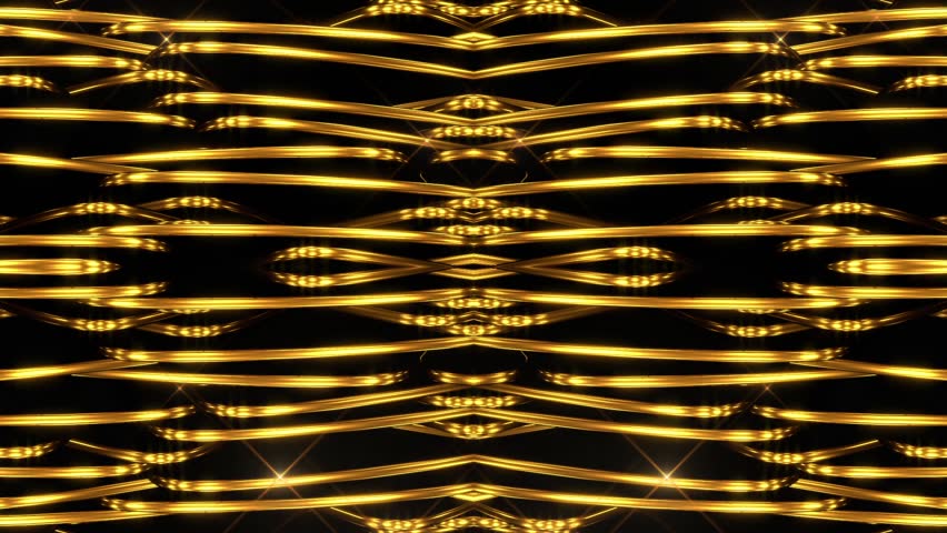 Golden Wavy Curved PNG Images, Vector Wavy Lines, Lines, Golden Lines PNG Transp