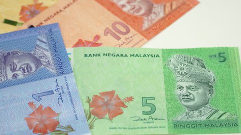 Banknotes Of Fifty Malaysian Ringgit Stock Footage Video 100 Royalty Free 29955982 Shutterstock