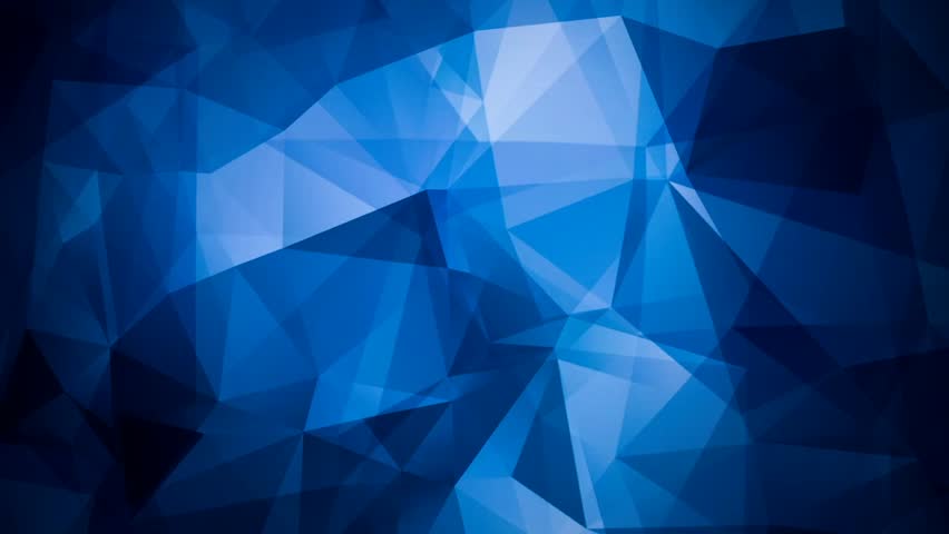 blue abstract triangle ice background modern Stock Footage Video (100% ...