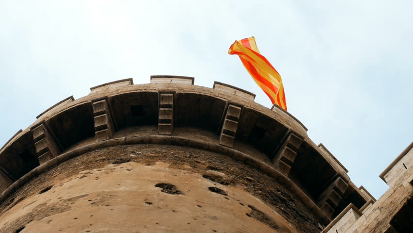 Gate Towers of Quart in Valencia, Spain image - Free stock photo ...