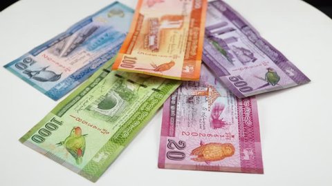 Sri Lankan Rupees Stock Video Footage - 4K and HD Video Clips 
