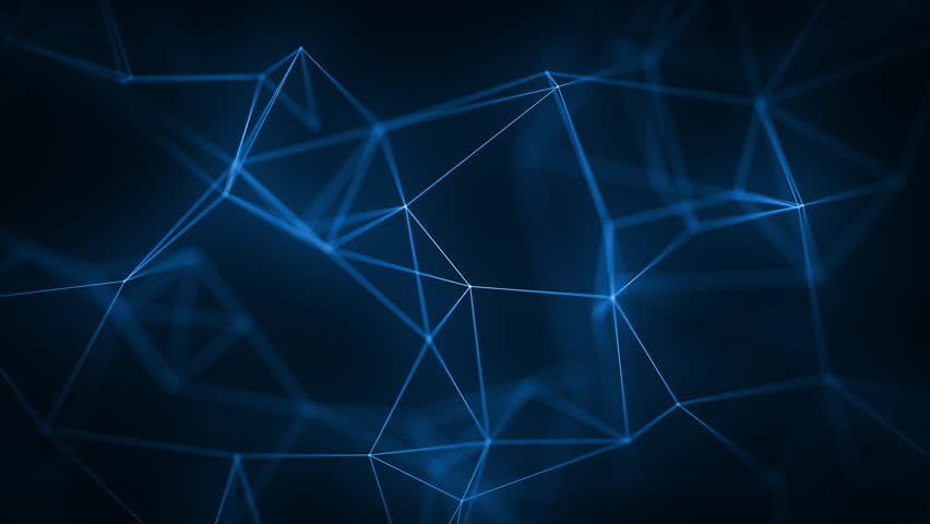 Abstract blue forms move. Loopable geometric polygon motion graphics background. Design concept. Geometric and abstract background for presentation or intro. | Shutterstock HD Video #1023421669