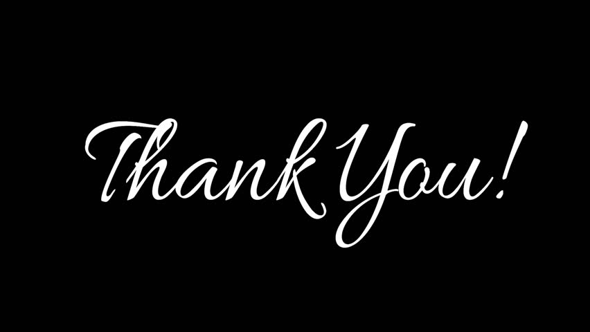 Thank You Handwriting Effect Animation の動画素材 ロイヤリティフリー 1023439057 Shutterstock