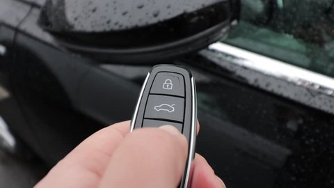 Car Lock and Unlock with luxury key and Flashing signal lights