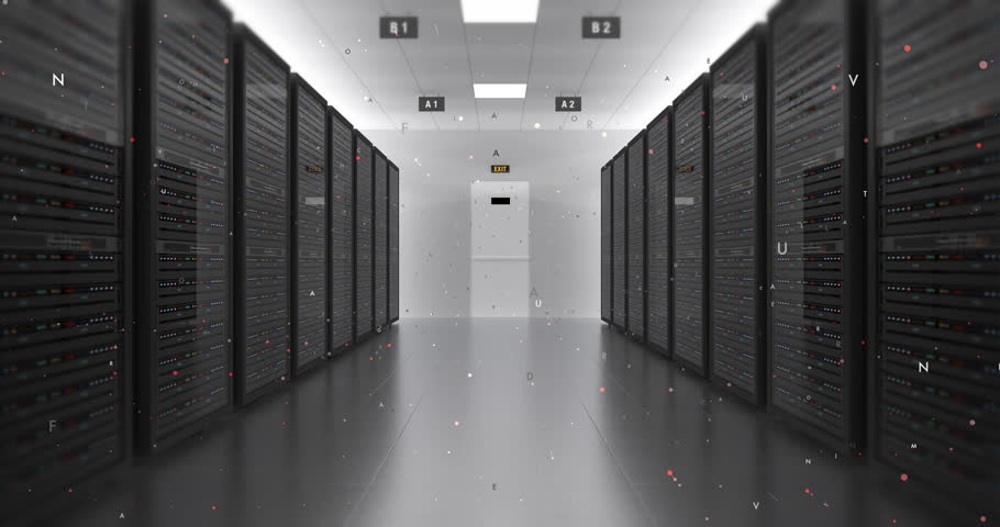 сервер modern. суперкомпьютер 2022. сервер черный. сервер. Futuristic data storage device.