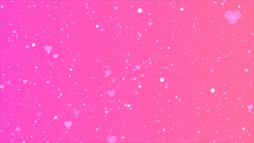 Pink Purple Violet Hearts Background Stock Footage Video (100% Royalty ...