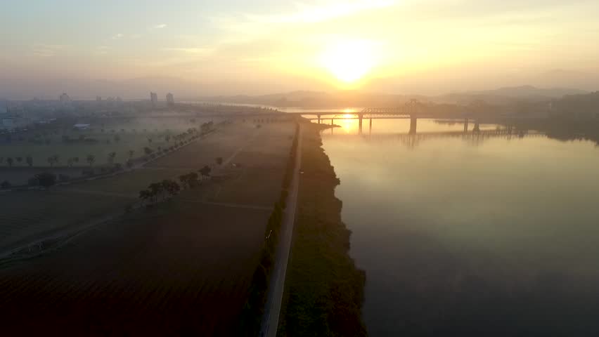 Sunrise of Namji, Gyeongnam, South Korea, Asia