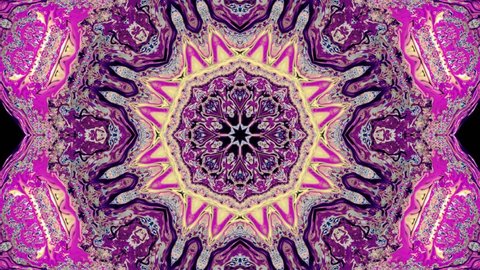 Abstract kaleidoscope background. 