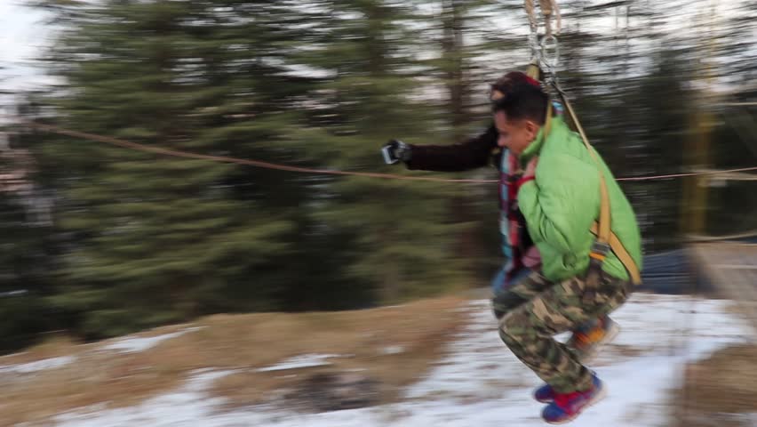 ADVENTURE GAMES AT KUFRI SHIMLA INDIA