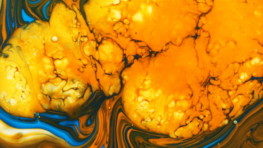 Colorful paint drops mixing in water. Ink swirling underwater. Liquid paint colorful bubbles patterns of moving surface, river of liquid, movement of colorful paint. Brain medicine - Powered by Shutterstock - Get 15% off with code: PIKWIZARD15