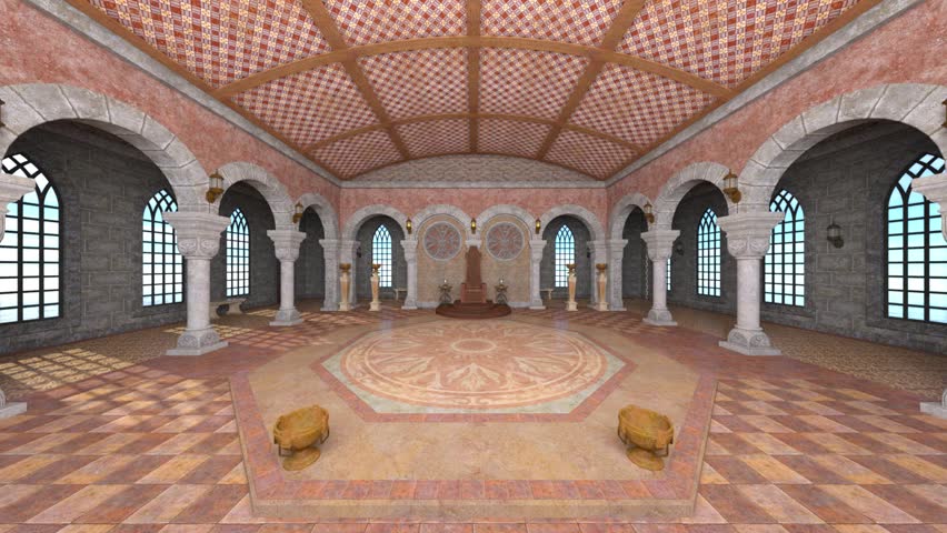 3D CG rendering of residence 