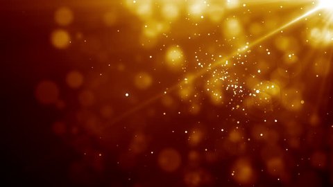 Particles Dust Bokeh Abstract Light Motion Stock Footage Video (100% 