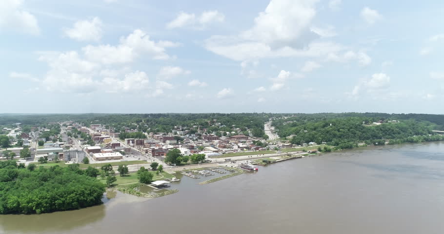 Rural america along the Mississippi