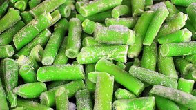 Green haricot bean beans food closeup 