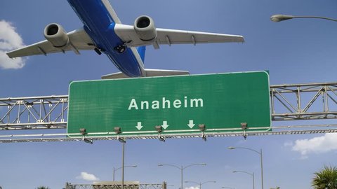Airplane Take off Anaheim