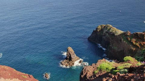 Ponta de Sao Lourenco. The most beautiful trail on Madeira Island.