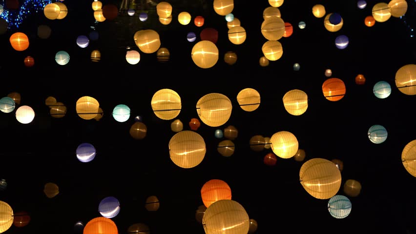 hanging asian lanterns