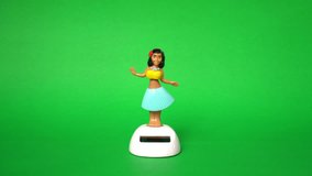 Plastic Toy Girl Dancing on Green Screen. - Powered by Shutterstock - Get 15% off with code: PIKWIZARD15