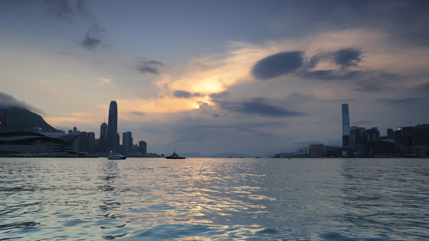 Hong Kong Skyline in the afternoon 