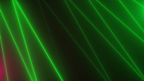 Neon zig zag shiny lines are in space, abstract computer generated backdrop, 3D rendering background