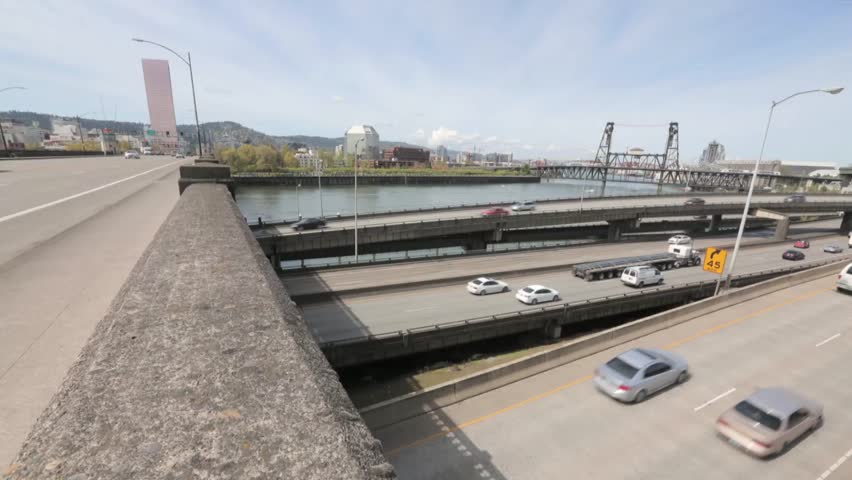 Portland, Oregon Highway Time-lapse