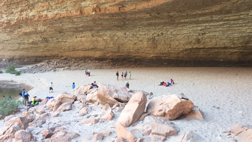 Redwall Cavern Grand Canyon time lapse.  Marble Canyon, Grand Canyon National Park, Arizona