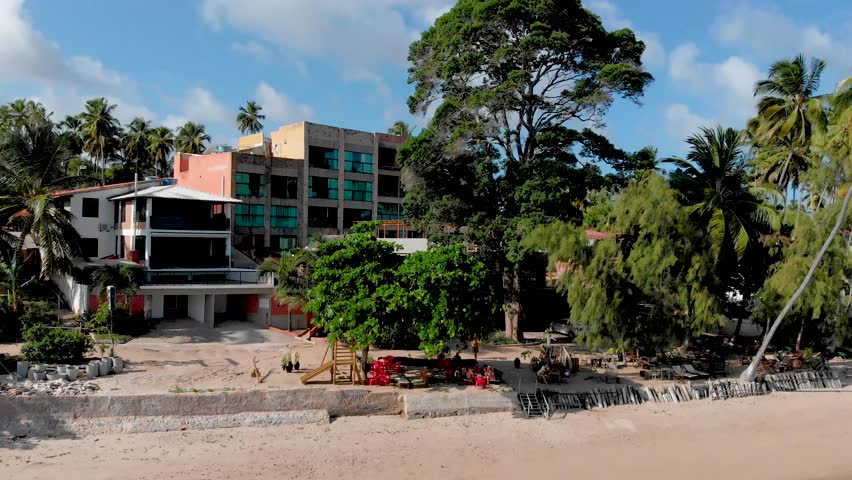 Beautiful beach of Japaratinga, at the coast of the Brazilian state of Alagoas