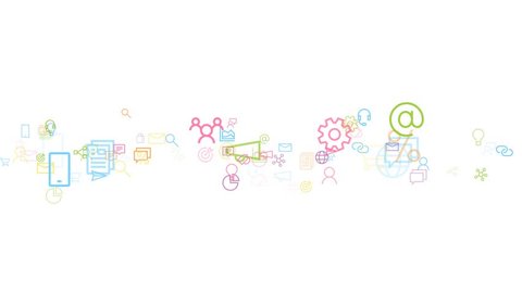 Statistics Colorful Vector Typography Banner Stock Vector (Royalty Free ...