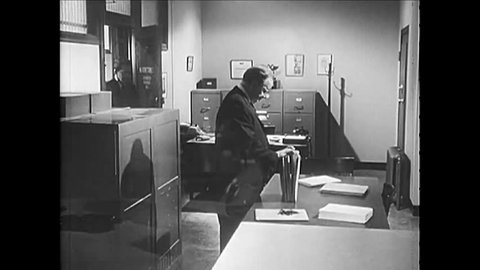 CIRCA 1960s - In 1963 Soviet spies attempt to gain access to confidential classified documents at the U.S embassy in Warsaw by using kompromat.