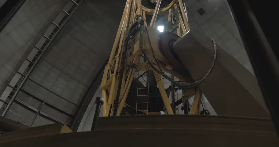 Inside Observatory, Lick observatory, Mt. Hamilton, California, 4k