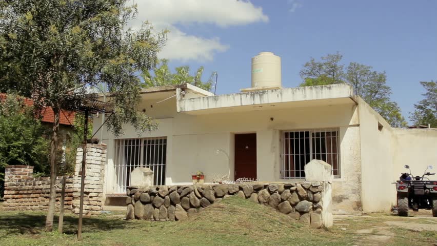 Traditional Residential House in Calamuchita, Traslasierra Valley, Cordoba Province, Argentina
