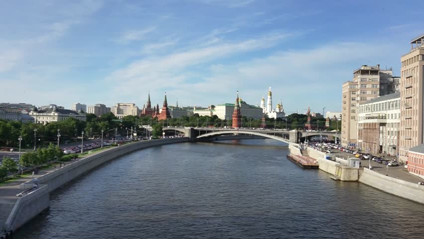 Moscow Kremlin and the Moskva river