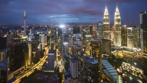 Aerial Night View Of Manhattan の動画素材 ロイヤリティフリー Shutterstock