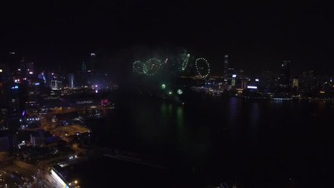 New year's fireworks