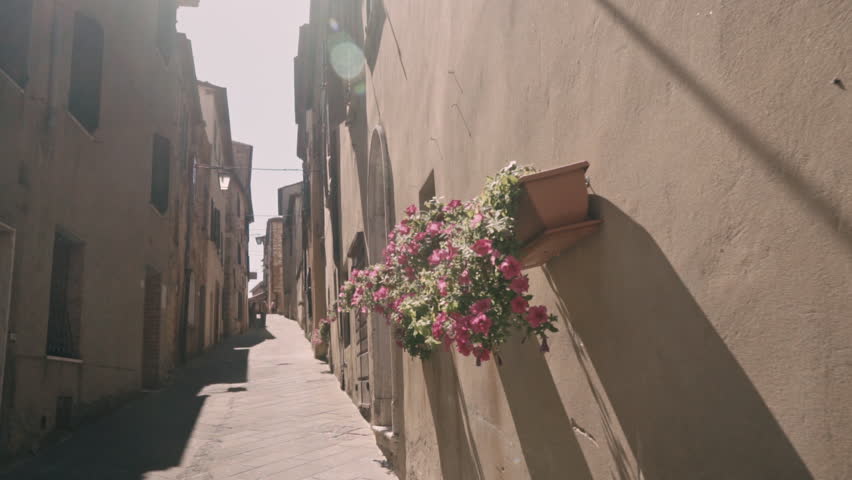 Beautiful small italien village in Toscana