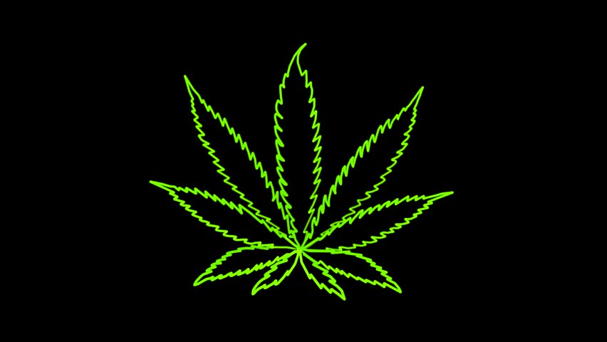 футаж марихуана