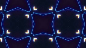 Kaleida Shapes Seamless and quick 
background kaleidoscopic (pattern, design animation) are well suited for vj projections at festivals, parties, discos and etc... Looks great on Led screens.