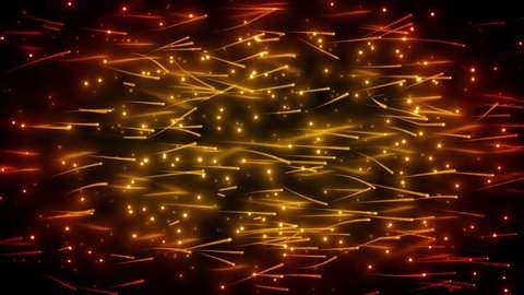 Abstract Light Particles Seamless Looping/
Animation of an abstract background loop with seamless light worms moving from left to right