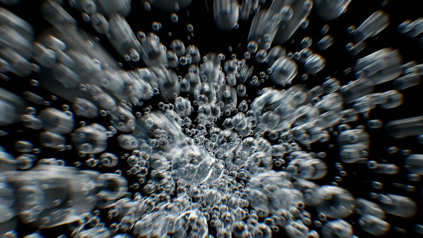 Beautiful Motion Through the Underwater Bubbles Cloud on Black and White Backgrounds. Loop-able 3d Animation of Fast Flowing Bubbles Mass. 4k Ultra HD 3840x2160. | Shutterstock HD Video #1024404125