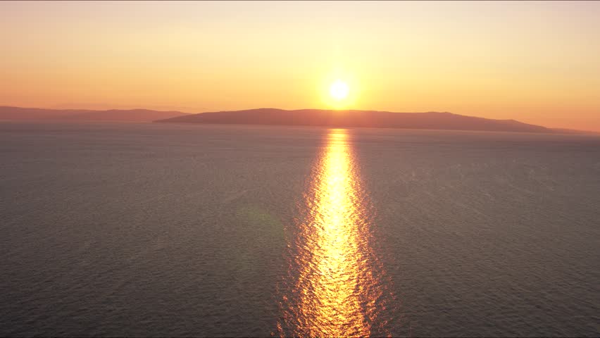 Sunrise over the sea