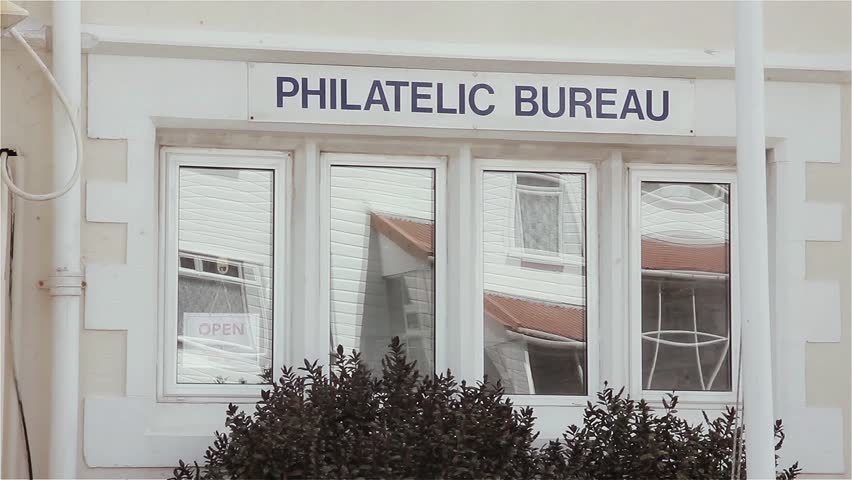 Historical Post Office and Philatelic Bureau in Stanley, Falkland Islands (Islas Malvinas)