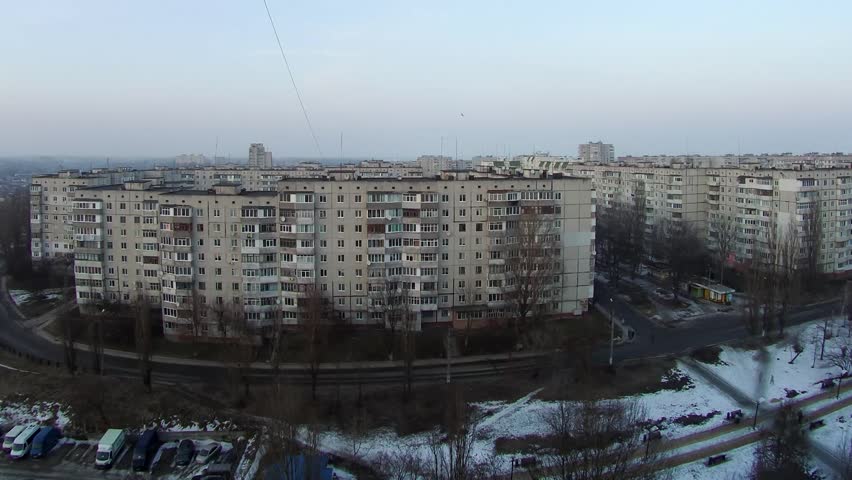 Timelapse of the windows of a multistory apartment building during sunset, a Buildings & Landmark Video by Afanasiev Andrii