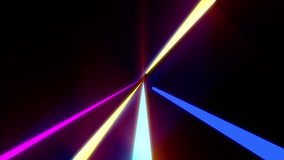 abstract futuristic 4k fractal style background 3d render abstract geometric background fluorescent ultraviolet light, glowing neon lines rotating, blue red pink purple spectrum 4k motion pattern huge - Powered by Shutterstock - Get 15% off with code: PIKWIZARD15